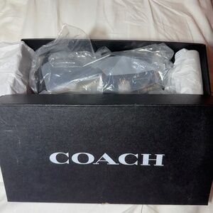 NEW IN BOX | COACH Suede Loafers Black | Women’s 6